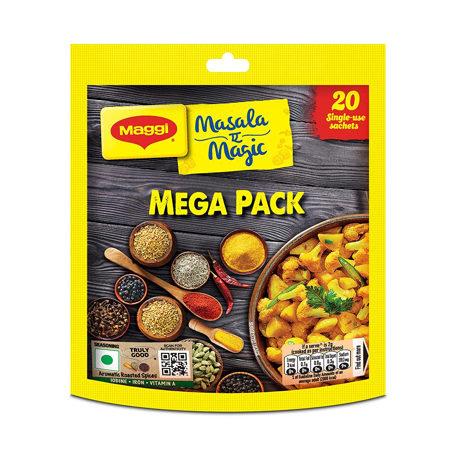 Maggi Magic: 20 Sachets of All-in-One Deliciousness!