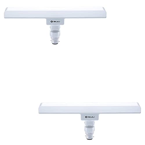 Bajaj 10W LED Cool Day Light Bulb, Pack of 2, (830323-Pk2), B22
