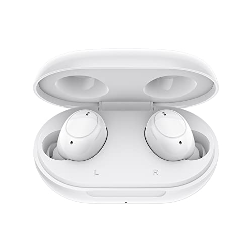 Oppo Enco Buds Bluetooth True Wireless in Ear Earbuds(TWS) with Mic, 24H Battery Life, Supports Dolby Atmos Noise Cancellation During Calls, IP54 Dust & Water Resistant,(White, True Wireless)