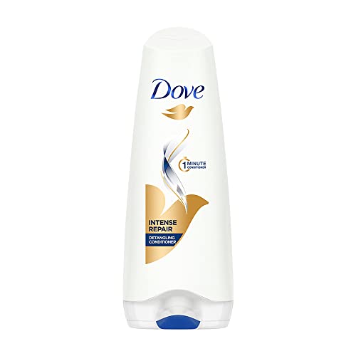 Dove Intense Repair, Conditioner, 175Ml, For Dry & Frizzy Hair, With Keratin Actives, To Smoothen, Strengthen, Deep Nourishment To Damaged Hair