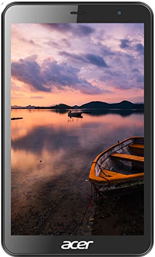 Acer One T4-82L (20.32 Cm) 8 Inch Bluetooth Tablet With 3Gb Ram And 32 Gb Emmc, 350 Nits Brightness Ips Panel, Dual-Camera, 4G Lte,Android 11, Black