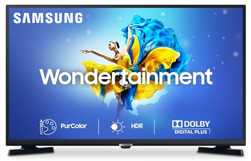 Samsung 80 Cm (32 Inches) Wondertainment Series Hd Ready Led Smart Tv Ua32T4340Bkxxl (Glossy Black)