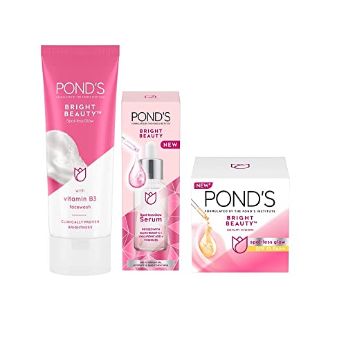 Pond’S Bright Beauty Spot Less Fairness Face Wash, Removes Dead Skin And Dark Spots, 200 G