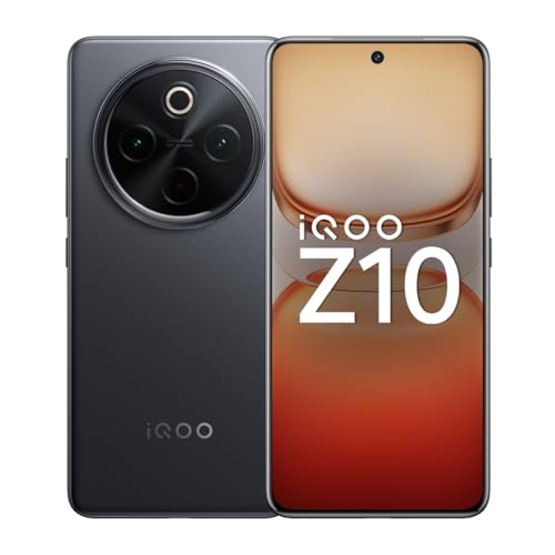 iQOO Z10 5G (Glacier Silver, 12GB RAM, 256GB Storage) | India’s Biggest Ever 7300 mAh Battery | Snapdragon 7s Gen 3 Processor | Brightest Quad Curved AMOLED Display in The Segment