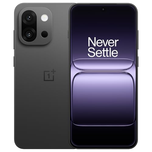 OnePlus 13s | Snapdragon® 8 Elite | Smarter with OnePlus AI | Lifetime Display Warranty | 12GB+256GB | Black Velvet