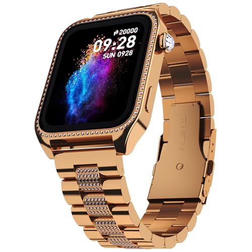 Fire-Boltt Xelor Luxury Stainless Steel Smart Watch. 1.78″ Amoled, Always-On Display, 368 * 448 Px Resolution, Bluetooth Calling, 75 Hz Refresh Rate