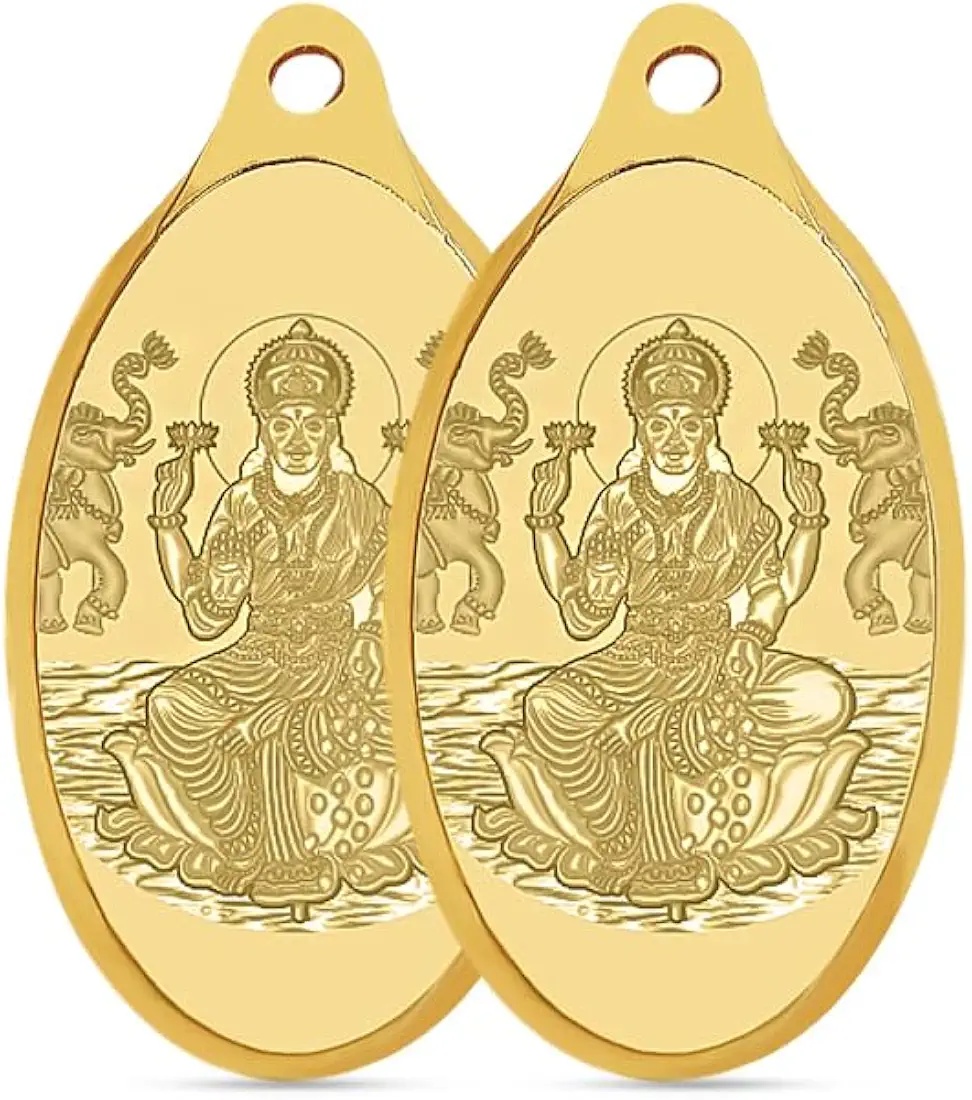 WHP Jewellers 4 gram Yellow Gold LAXMI Pendant