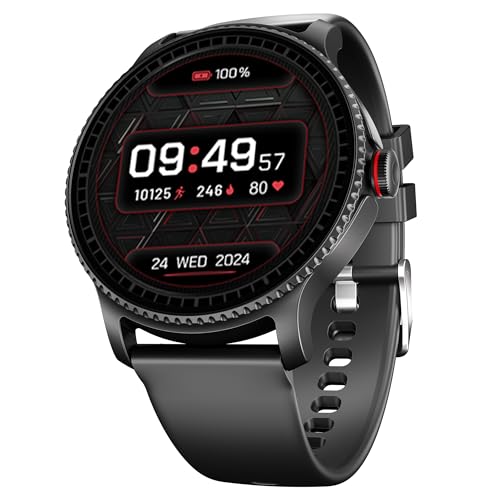 Boat Wave Call 3 Smartwatch 1.83” Hd Display With Animated Watch Faces; Bt Calling, Functional Crown, Multiple Sports Modes, Ip68, Hr, Spo2 Monitor, Smart Watches For Men & Women (Bold Black)