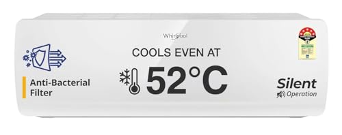 Whirlpool 1.5 Ton 5 Star, Magicool Inverter Split Ac (Magicool 15T 5S Inv Cnv S5K2Pp1, Copper, Convertible 4-In-1 Cooling Mode, Hd Filter White)