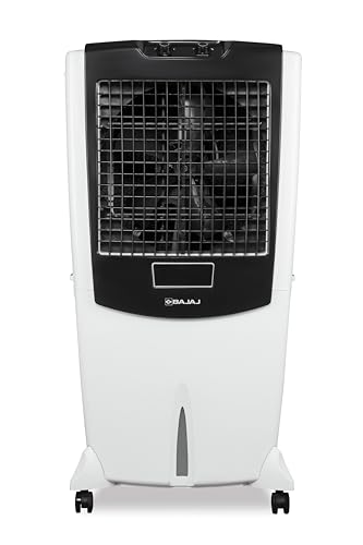 Bajaj Dmh 115L Desert Air Cooler For Home | Cooler For Larger Room | Inverter Compatible | Big Ice Chamber | 1 Year Warranty【White】