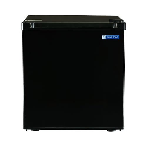 Blue Star Bluestar 45 Ltr, 2 Star, Mini Refrigerator With Freezer, Direct Cool,Black