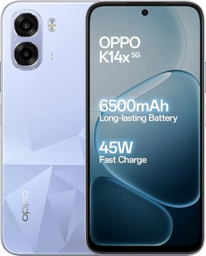 Oppo K14X 5G (Icy Blue, 4Gb Ram, 64Gb)