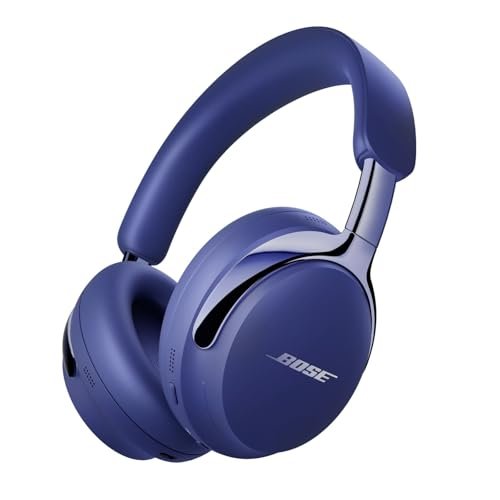 Bose New Quietcomfort Ultra Bluetooth Headphones (2Nd Gen), Wireless Headphones With Spatial Audio, Over Ear Noise Cancelling With Mic, Up To 30 Hours Of Play Time, Midnight Violet – Limited Edition