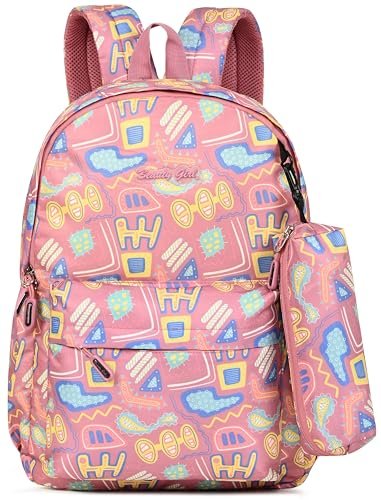 Beauty Girls Laptop Backpack|College Backpack|School & Tution Bag|10 To 12 In Laptop Sleeve| 15 L Laptop Bag |Water Resistant For Girls & Women