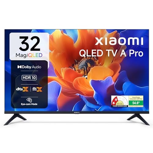 Xiaomi 80 Cm (32 Inches) Smartchoice A Pro Qled Series Smart Tv L32Mb-Apin